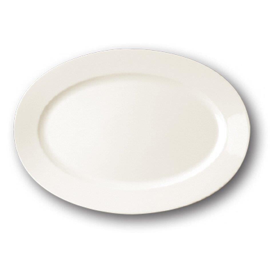 Paşabahçe Porselen Banquet Kayık Servis Tabağı 32 cm 6'lı