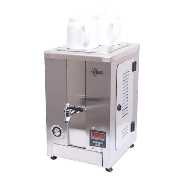 Çayista QerQuQ Çay Makinesi Elektrikli 2 Demlikli 13 Litre