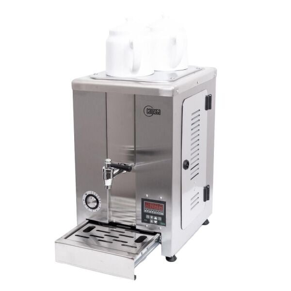 Çayista QerQuQ Çay Makinesi Elektrikli 2 Demlikli 13 Litre