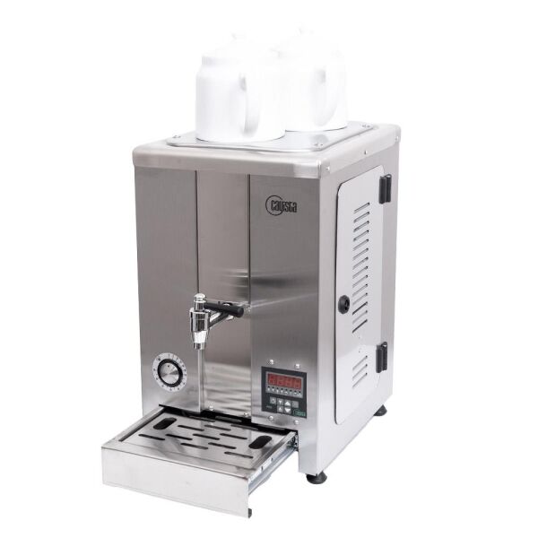 Çayista QerQuQ Çay Makinesi Elektrikli 2 Demlikli 13 Litre