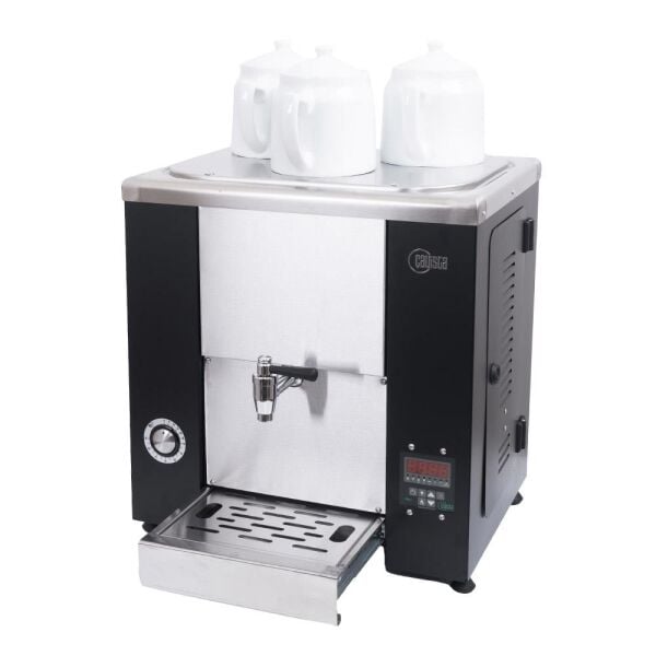 Çayista Qarabag Static Smart Elektrikli 3 Demlikli Çay Makinesi 23 Litre