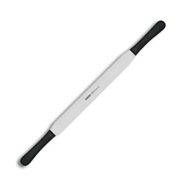 Pirge Creme Pasta Paleti Çift Saplı 30 cm - 71214 Siyah