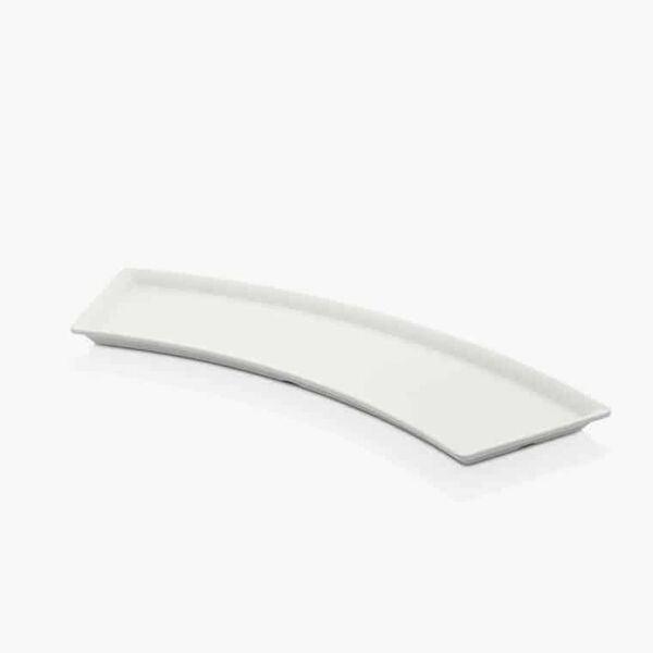 Külsan Thermoset Maya Hilal Servis Tabağı, Teşhir Tabağı 51.5x15 cm