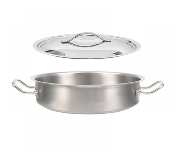 Kayalar Kapaklı Karnıyarık Tencere Mat 35x8 cm 8 Litre