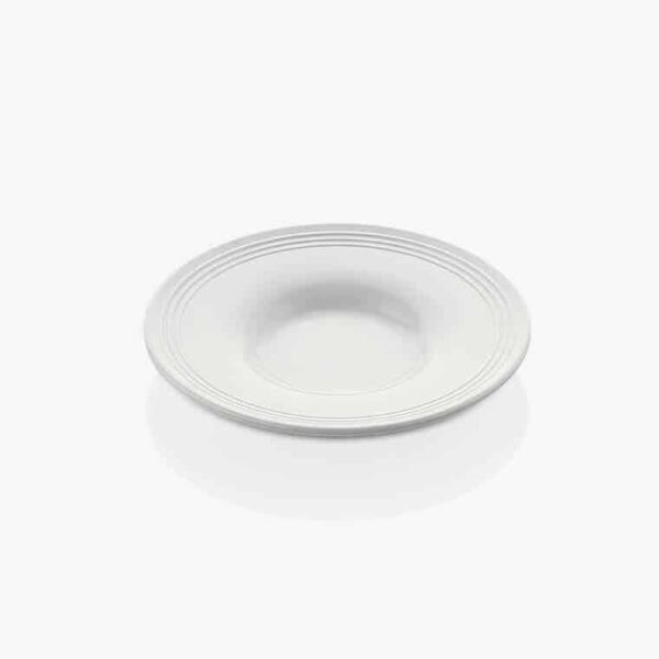 Külsan Thermoset Çay Tabağı, 11.5 cm, 6 Adet, Beyaz