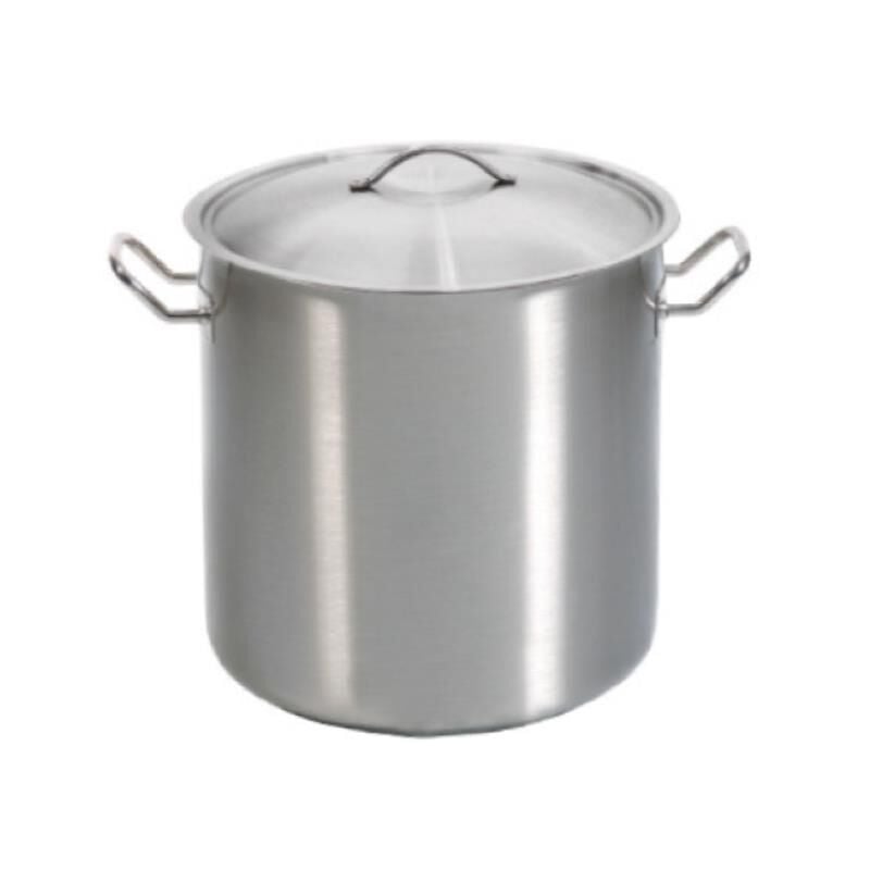 Kayalar Silindirik Tencere Mat Kapaklı 28x28 cm 17 Litre