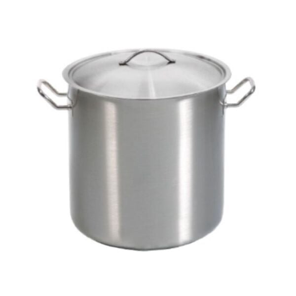 Kayalar Silindirik Tencere Mat Kapaklı 28x28 cm 17 Litre