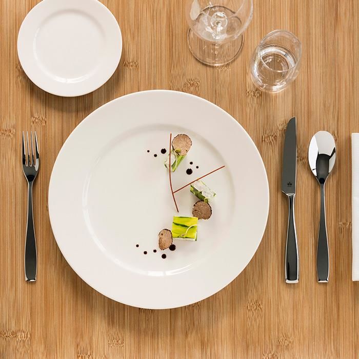Paşabahçe Porselen Banquet Düz Tabak 21 cm 12'li
