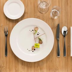 Paşabahçe Porselen Banquet Düz Tabak 21 cm 12'li