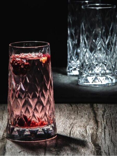 Paşabahçe 420855 Leafy Meşrubat Bardağı 345 cc 6'lı