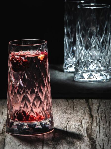 Paşabahçe 420855 Leafy Meşrubat Bardağı 345 cc 6'lı