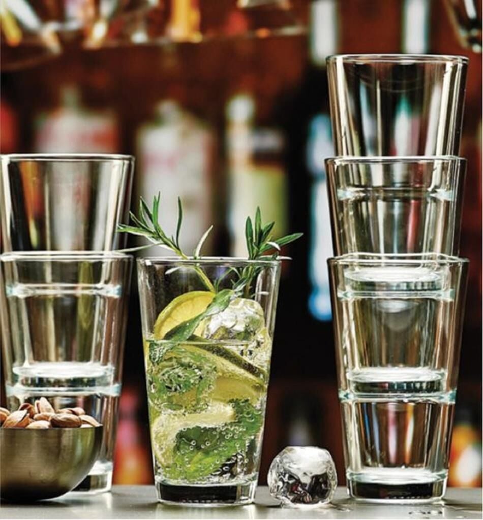 Paşabahçe 52112 Grande-S Long Drink, Meşrubat Bardağı 12'li 376 cc