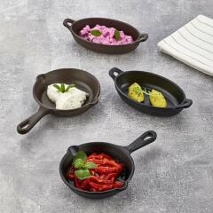 Külsan Terra Mini Servis Tava, Servis Tabağı  12 cm