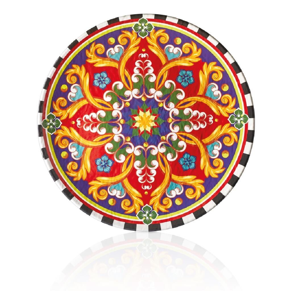 Külsan Tilda Yuvarlak Tabak Cordoba 45 cm
