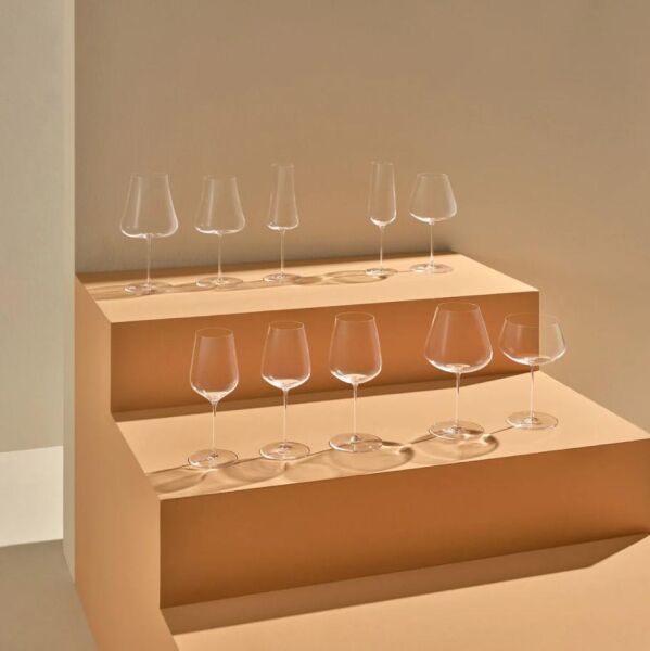 Paşabahçe Nude 32020 Stem Zero Volcano Tam Gövdeli Beyaz Şarap Kadehi 2'li