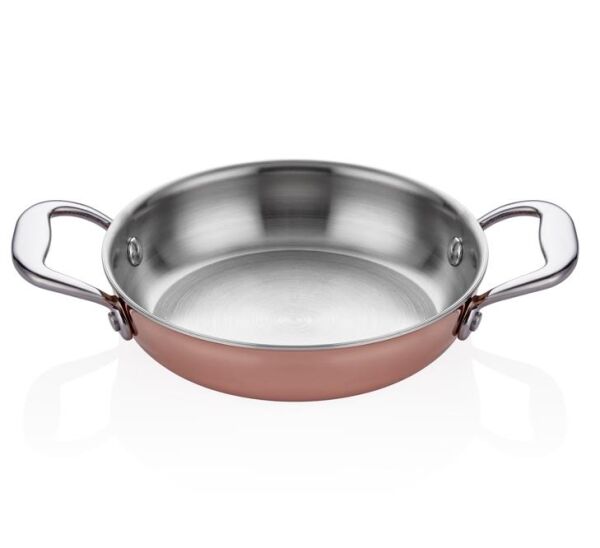Altınbaşak Multi Metal Bakır İndüksiyon Sahan 16 cm