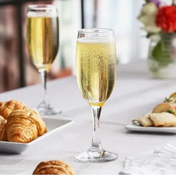 Paşabahçe 44419 Bistro Flüt Şampanya Bardağı 190 cc 6'lı