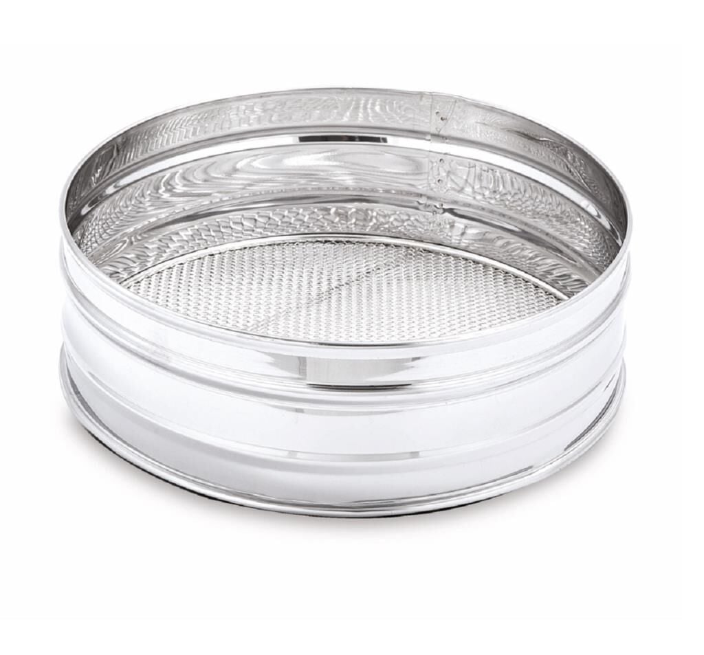 Boğaziçi Paslanmaz Çelik Endüstiyel Tip Kalbur, Elek No:1 20 cm