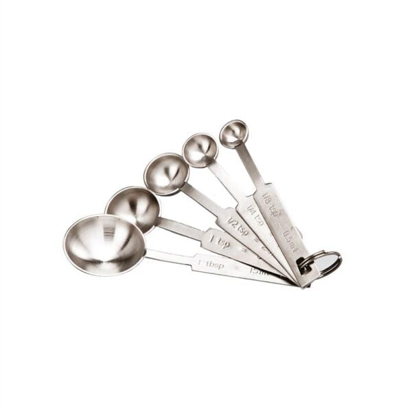 Zicco Çelik Ölçekli Ölçü Kaşığı 5'li