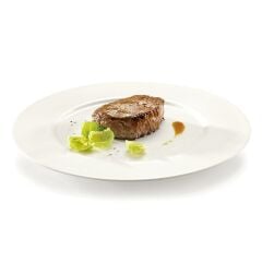 Paşabahçe Porselen Fine Dine Düz Tabak 22 cm 6'lı