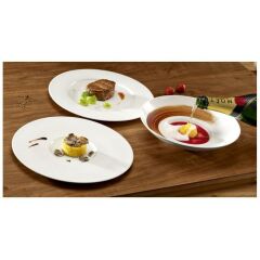 Paşabahçe Porselen Fine Dine Düz Tabak 22 cm 6'lı