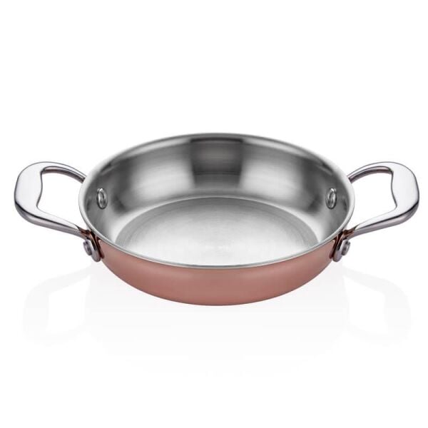 Altınbaşak Elit Multi Metal Yumurta Sahanı, 20 cm, Bakır