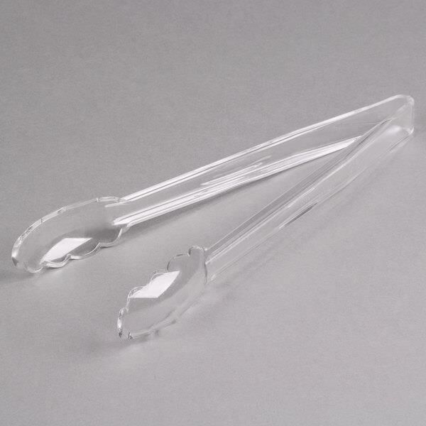 Globy Polikarbon Servis Maşası, 30 cm, Şeffaf