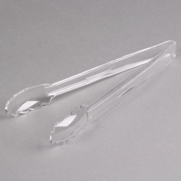 Globy Polikarbon Servis Maşası, 30 cm, Şeffaf