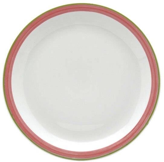 Porland Hayal Pembe Düz Tabak 28cm