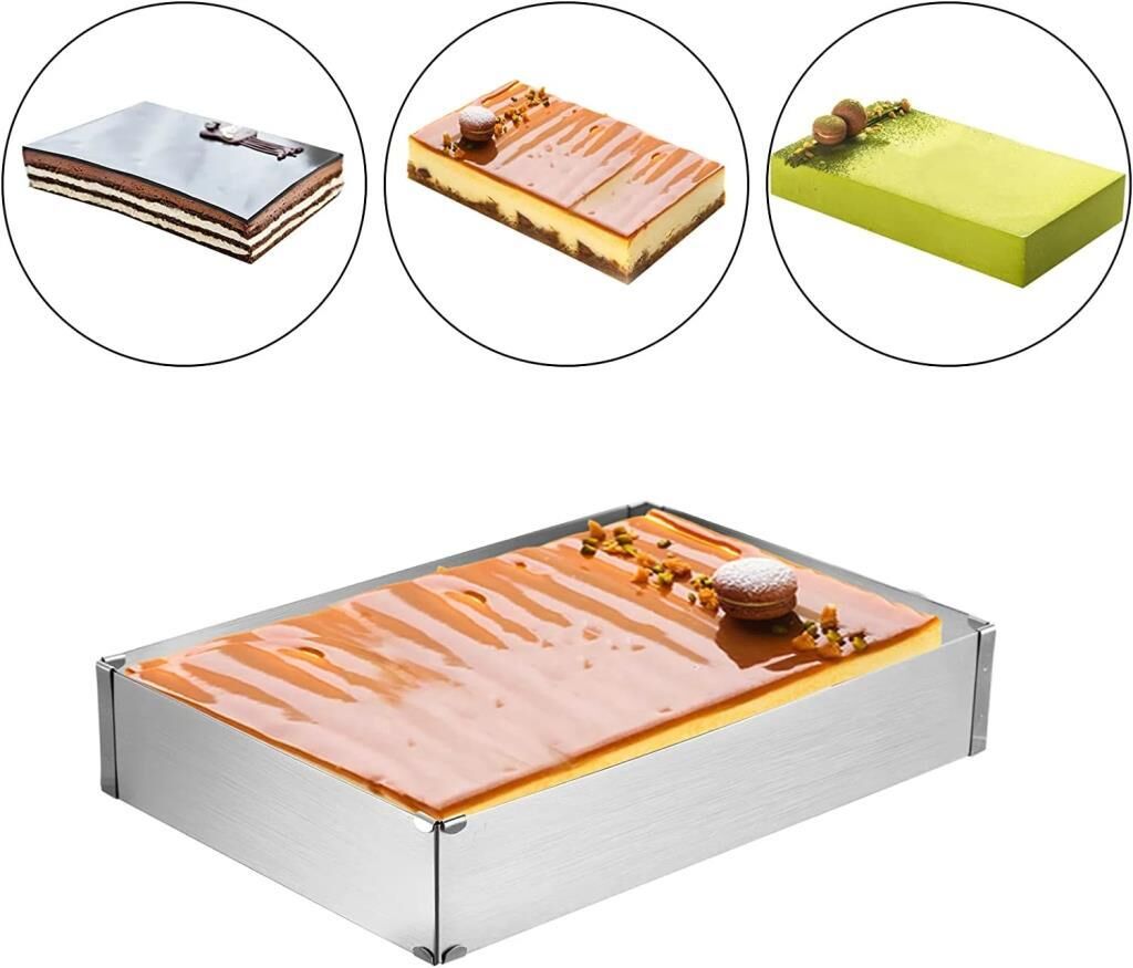 Kapp Çelik Dikdörtgen Kalıp 40x60x4,5 cm