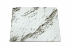 Globy Mermer Desenli Sunum Tabak 32,5x26x1 cm
