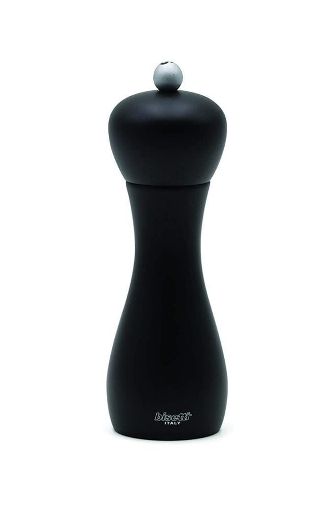 Bisetti Rimini Karabiber Değirmeni Mat Siyah 18 cm