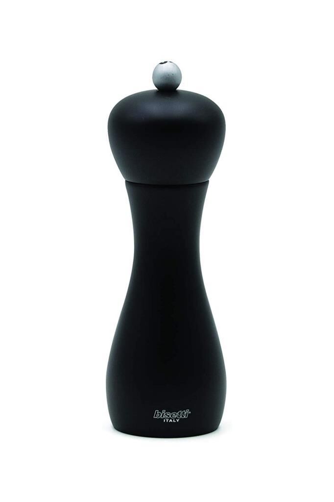 Bisetti Rimini Karabiber Değirmeni Mat Siyah 18 cm