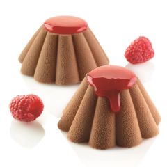 Globy Profesyonel Silikon Briochette Tatlı,Kek Kalıbı 24lü