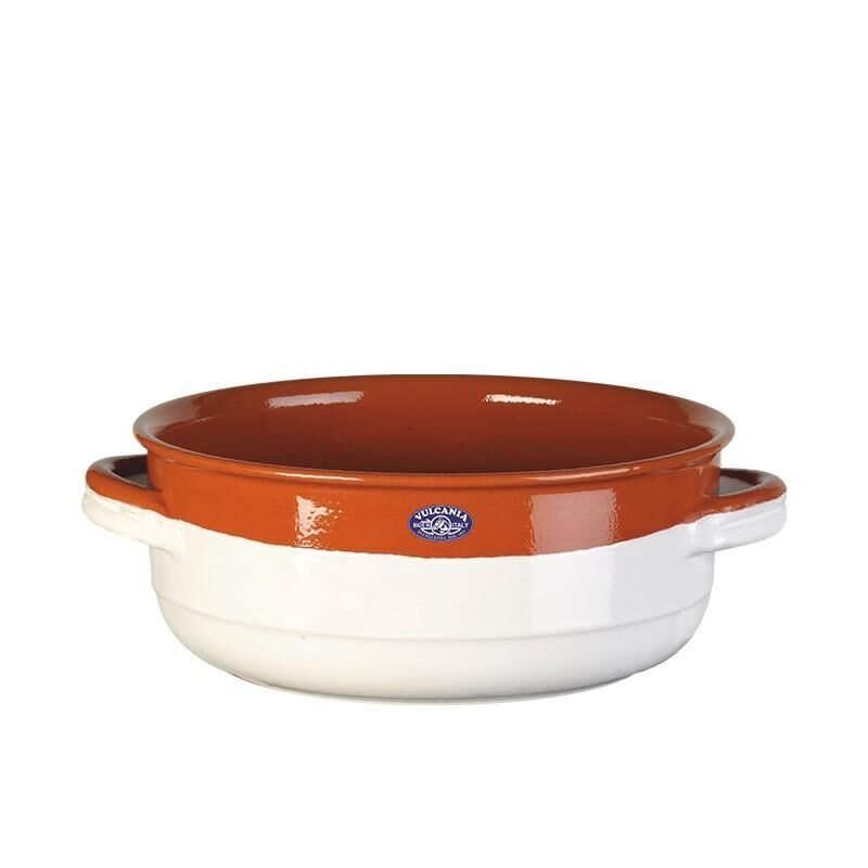 Vulcanıa Seramik Tencere Fildişi Reni 26 cm