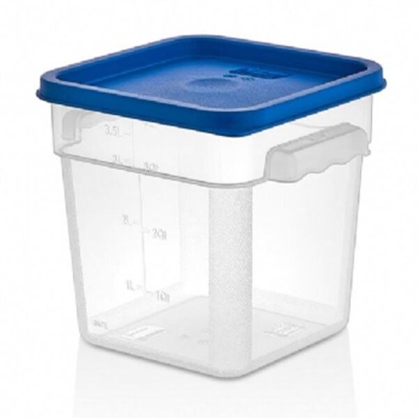 GastroPlast GSPP-4 PP Kare Saklama Kabı 3,8 Litre