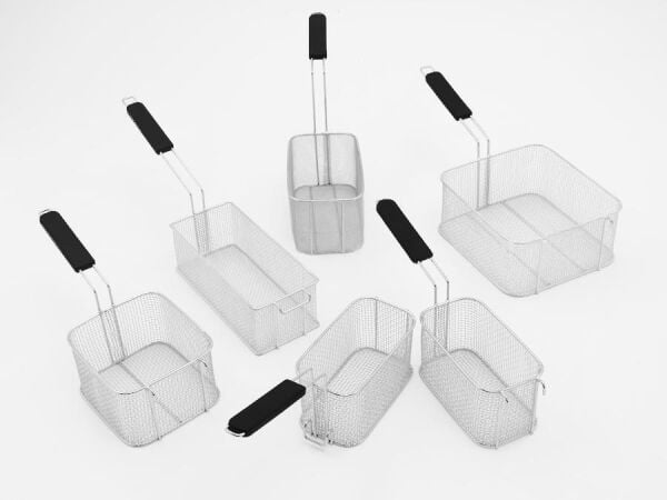 Boğaziçi Mutfak Paslanmaz Fritöz Sepeti 32x20x11 cm