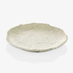Külsan Norma Granit Efektli Tabak Beyaz 28 cm