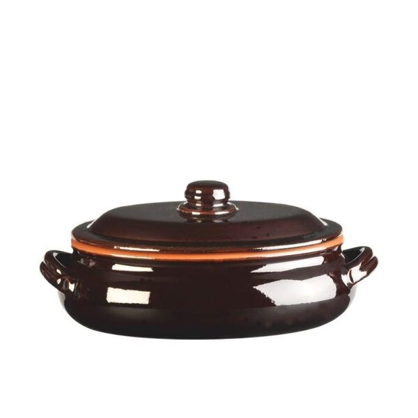 Vulcanıa Seramik Oval Tencere 26 cm