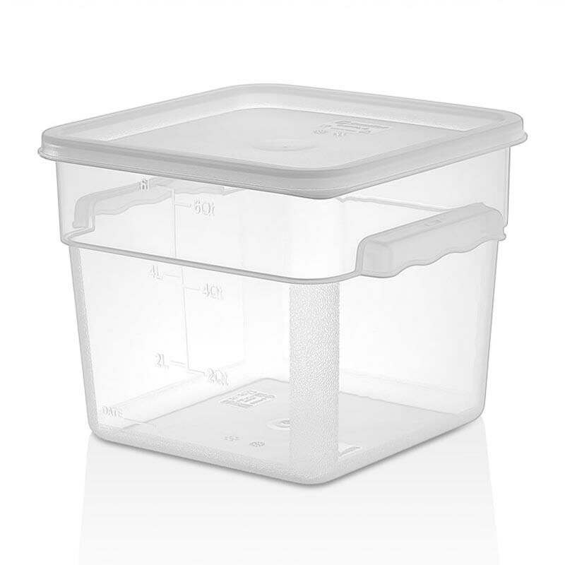 GastroPlast GSPP-6 Polipropilen Kare Saklama Kabı 5,7 L