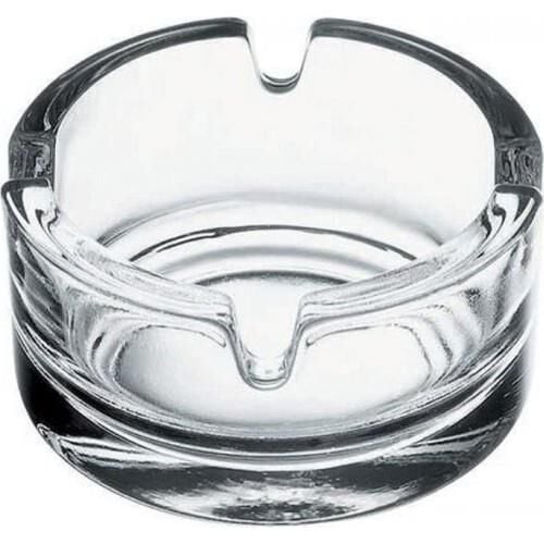 Paşabahçe 54126 Bistro Mini Cam Yuvarlak Küllük, Kül Tablası 2'li