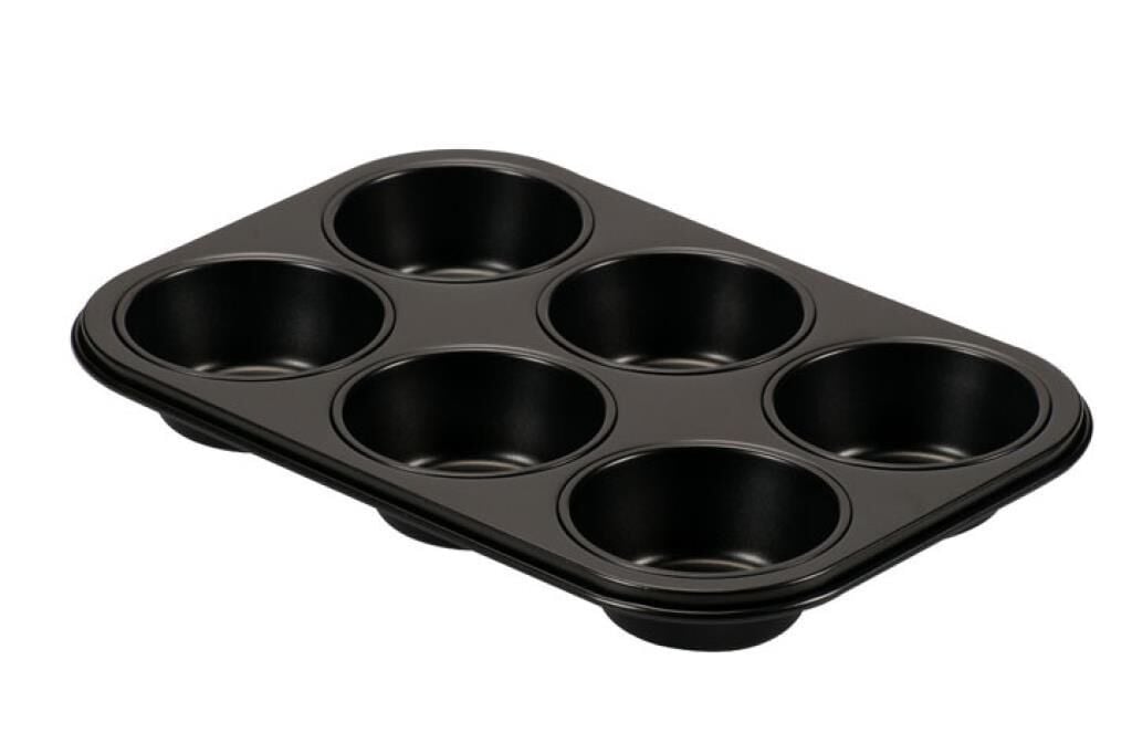 Guardini Gardenia Çelik Muffin Tepsisi 27x18,5x2,9 cm 6'lı