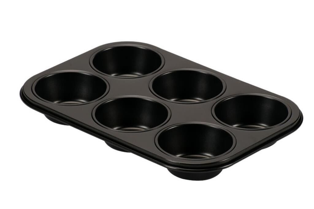 Guardini Gardenia Çelik Muffin Tepsisi 27x18,5x2,9 cm 6'lı