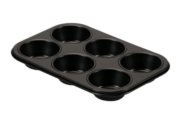 Guardini Gardenia Çelik Muffin Tepsisi 27x18,5x2,9 cm 6'lı