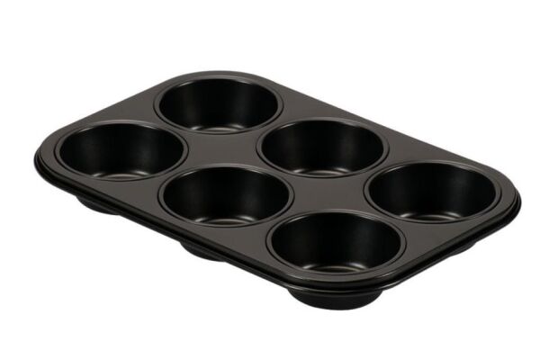 Guardini Gardenia Çelik Muffin Tepsisi 27x18,5x2,9 cm 6'lı