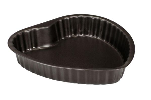 Guardini Gardenia Çelik Kalp Kek Kalıbı 25x25x4,4 cm