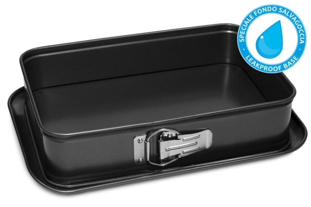 Guardini Gardenia Çelik Kelepçeli Dikdörtgen Kek Kalıbı 28 cm