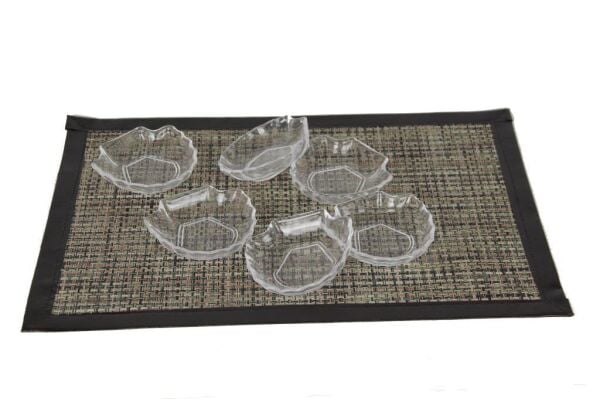 Paşabahçe Denizli Cam El İmalatı Mini Kase,Sosluk İstiridye 6' lı