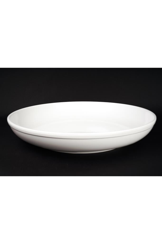 Globy Melamin Açık Büfe Servis Tabak Q: 36X6.5 cm