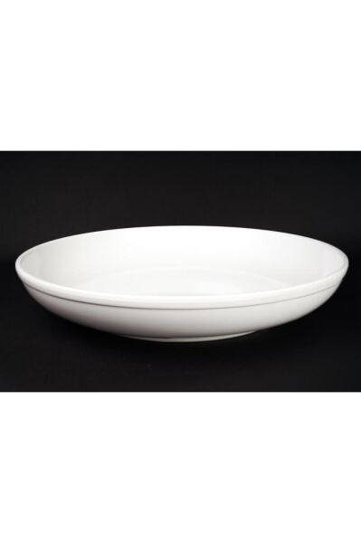Globy Melamin Açık Büfe Servis Tabak Q: 36X6.5 cm